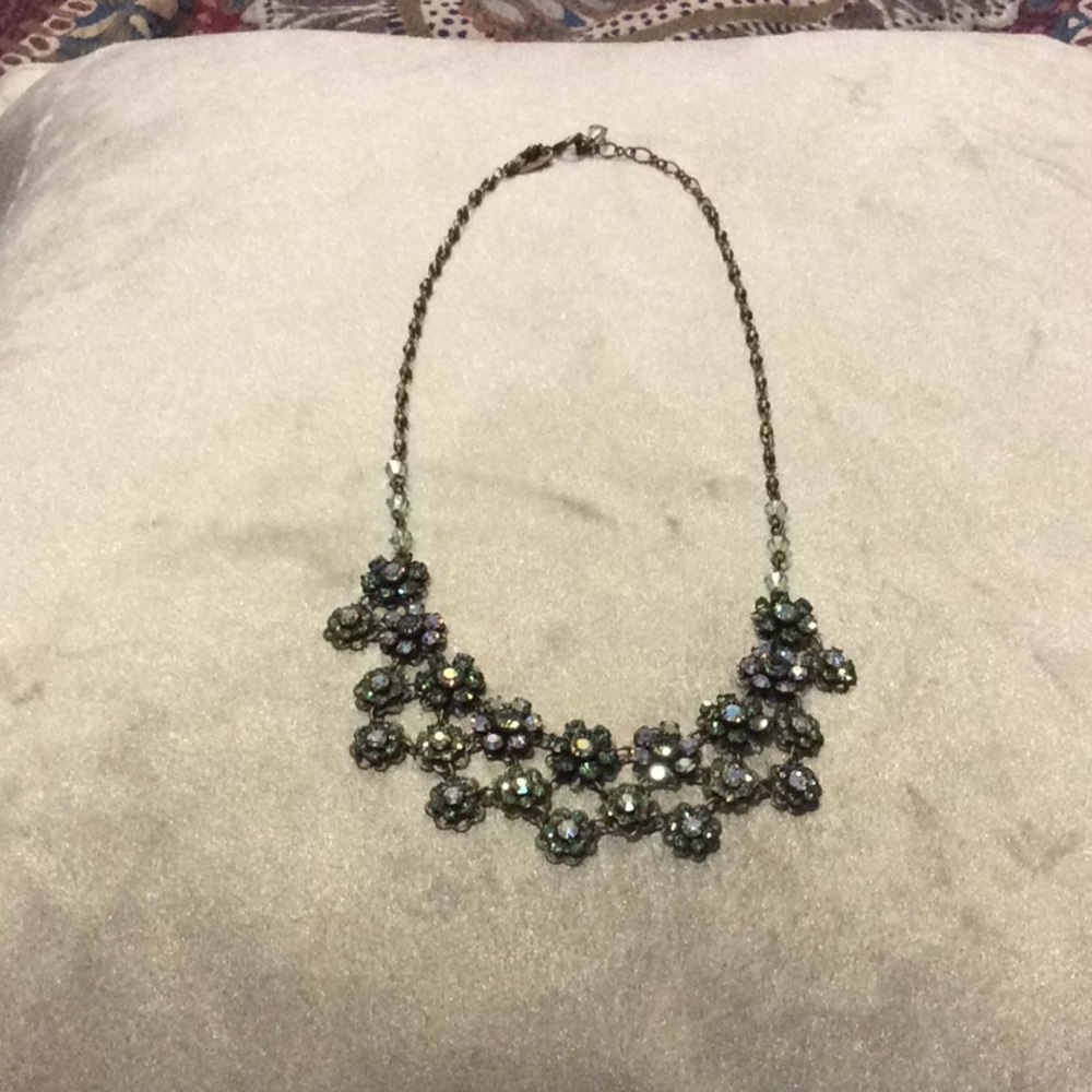 Green Flower Necklace